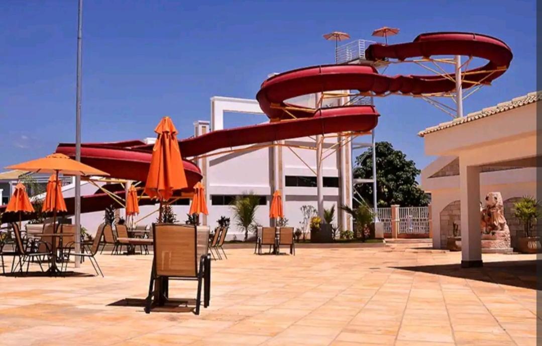 Lacqua Di'Roma Parque Com Parque Aquatico Incluso Na Diaria! Roupas De Cama E Toalhas Nao Estao Disponiveis No Servico, Devem Ser Levado Pelo Hospede! Lägenhet Caldas Novas Exteriör bild